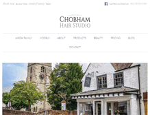 Tablet Screenshot of chobhamhairstudio.com